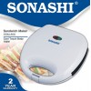 SONASHI 2 SLICE SANDWICH MAKER 750W SSM-856